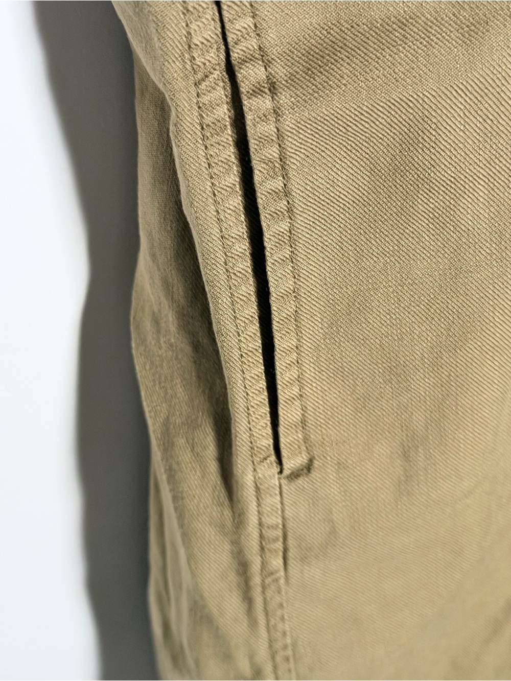 Pilcro Olive Ruffle-Sleeve Button-Front Mini Dress - Picture 9 of 15